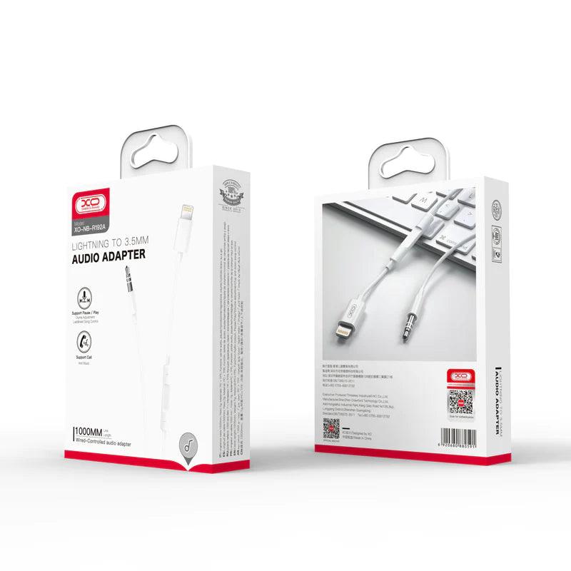 XO NB-R192A Lightning to 3.5mm 1M with microphone ( Bluetooth )