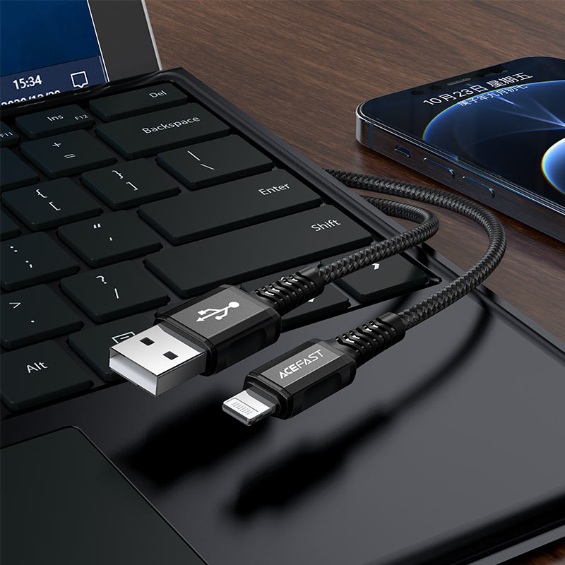 Acefast C1-02 USB-A to Lightning Fast Charging Cable