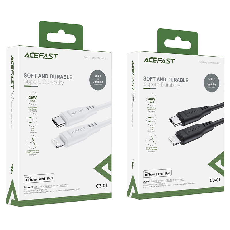 Acefast C3-01 USB-C to Lightning Fast Charging Cable