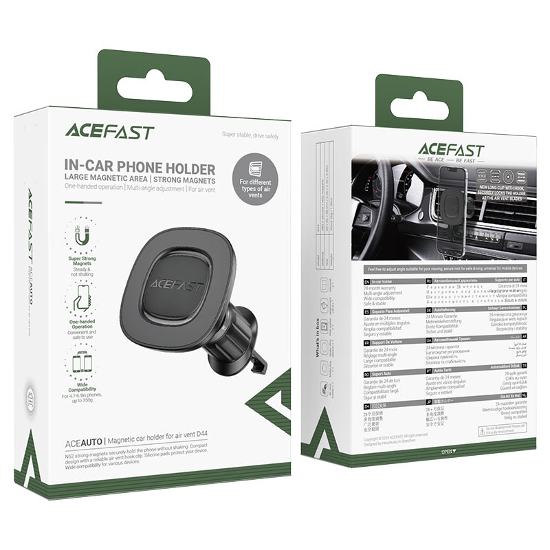 Acefast D44 Magnetic Car Mount – Secure Phone Holder