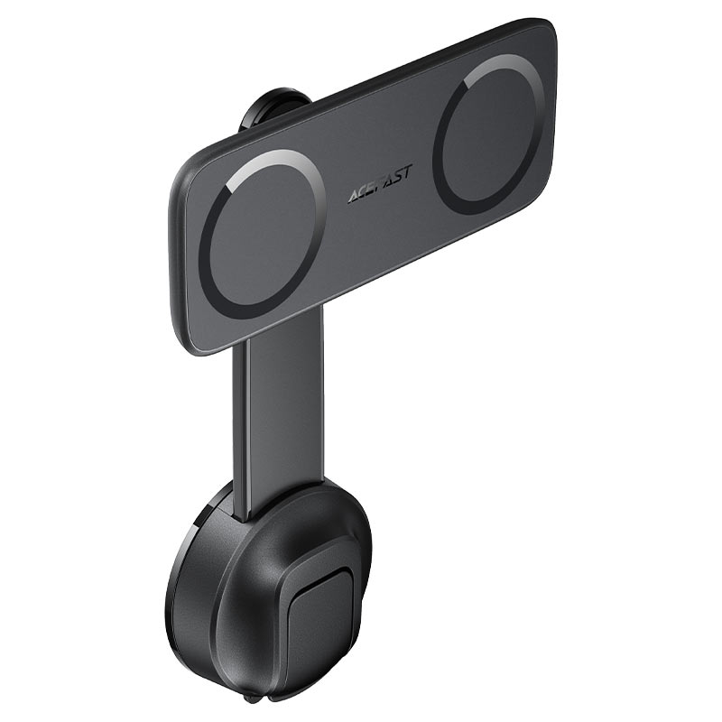 ACEFAST D60 Dual Magnetic Car Phone Holder — Dashboard & Windshield Mount for 2 Phones
