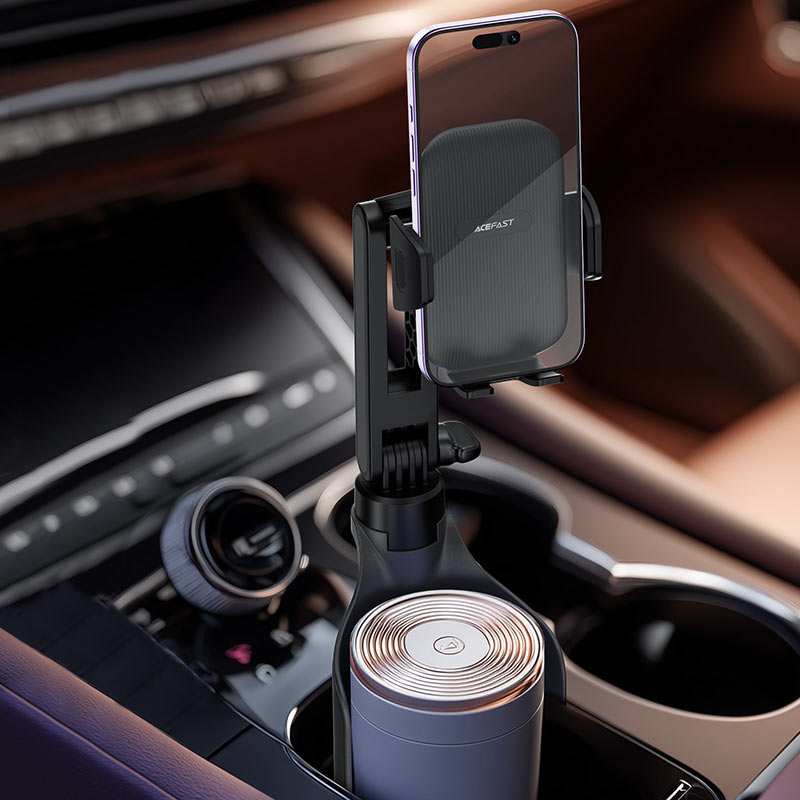ACEFAST D63 Car Cup Holder Phone Mount with Adjustable Ball Joint