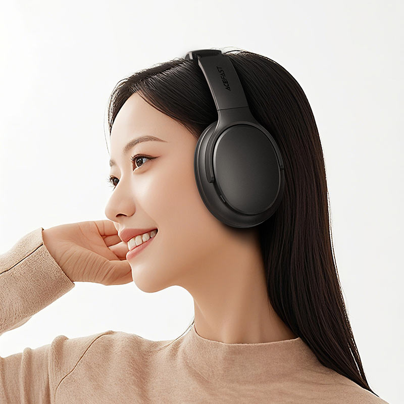 ACEFAST H10 Wireless Headset – 40mm Hi-Fi Drivers | Bluetooth 5.4 | 60H Battery | Gaming & Bass Boost | HD Mic