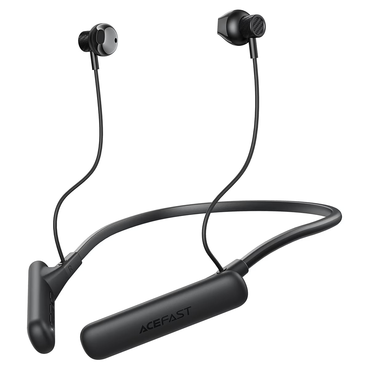 ACEFAST N8 Neck-Hanging Wireless Earphones – Bluetooth 6.0 | 55H Battery | LED Display | Bass Boost | Game Mode | IPX4