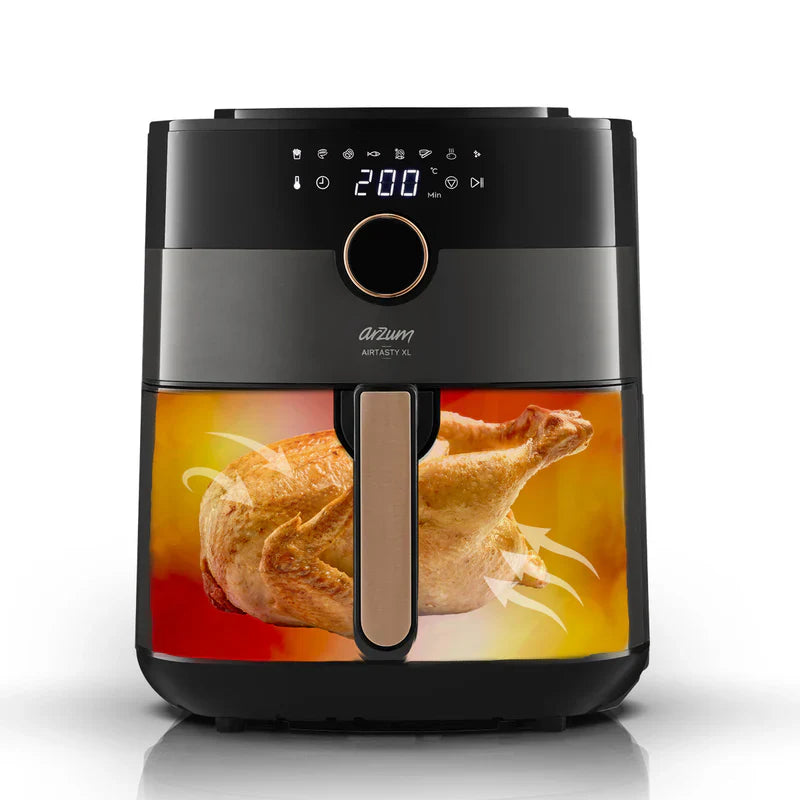 Arzum Air Fryer 6L 1750W 8 Preset Programs
