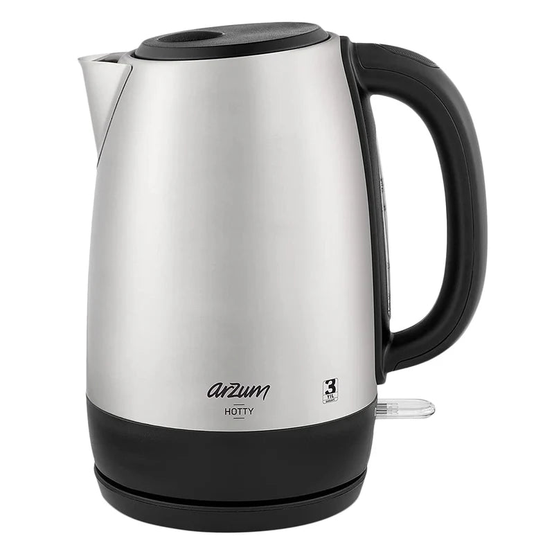 Arzum Stainless Steel Kettle 1.7L 2200W