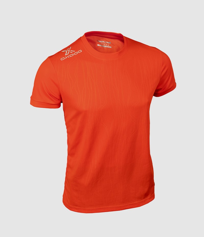 AVENGER Shirt Flame Orange – Sporty & Stylish
