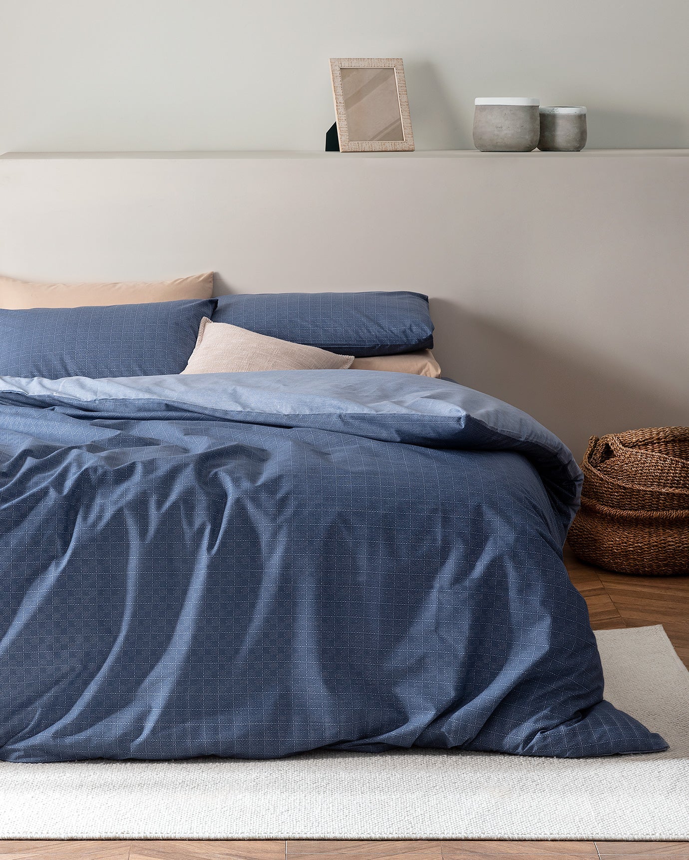 Odette King Size Duvet Cover Set - Ranforce Patterned - Madame Coco JO