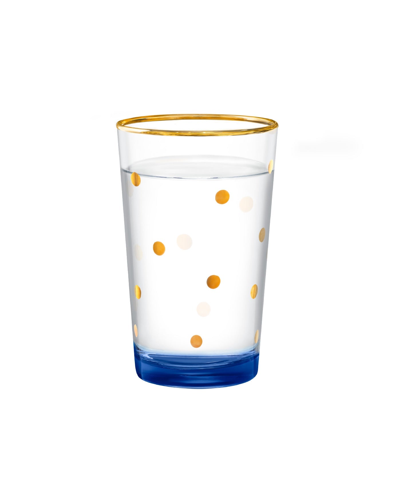 Chapelle - Points Dorés Gold 4-piece Coffee Side Glasses Set - 100ml - Madame Coco JO