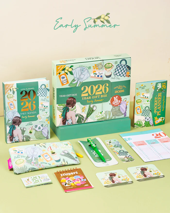 Mofkera Agenda Gift Set 2026 - Early Summer