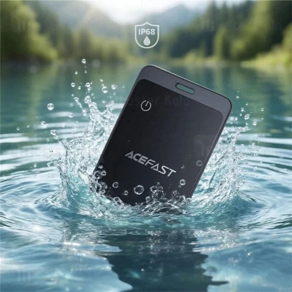 ACEFAST S3 Metal Card Smart Tracker – 2-Pack | Apple Find My | IP68 | Wireless Charging | MFi Certified | Wallet Tracker