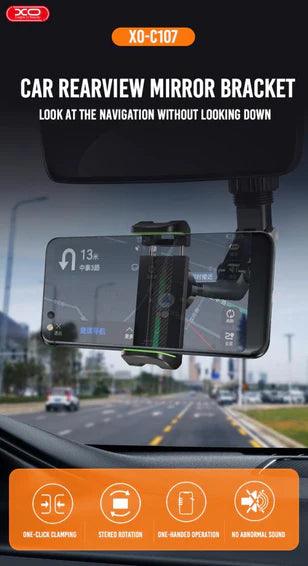 XO C107 car rearview mirror multifunctional rotatable Holder