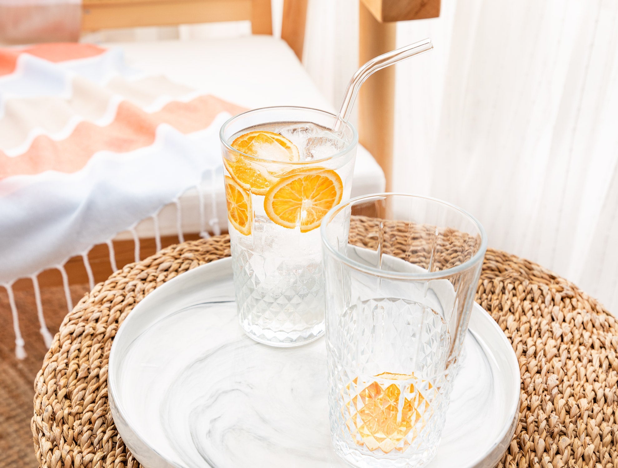 Calisto 4-piece Beverage Glass Set - Madame Coco JO