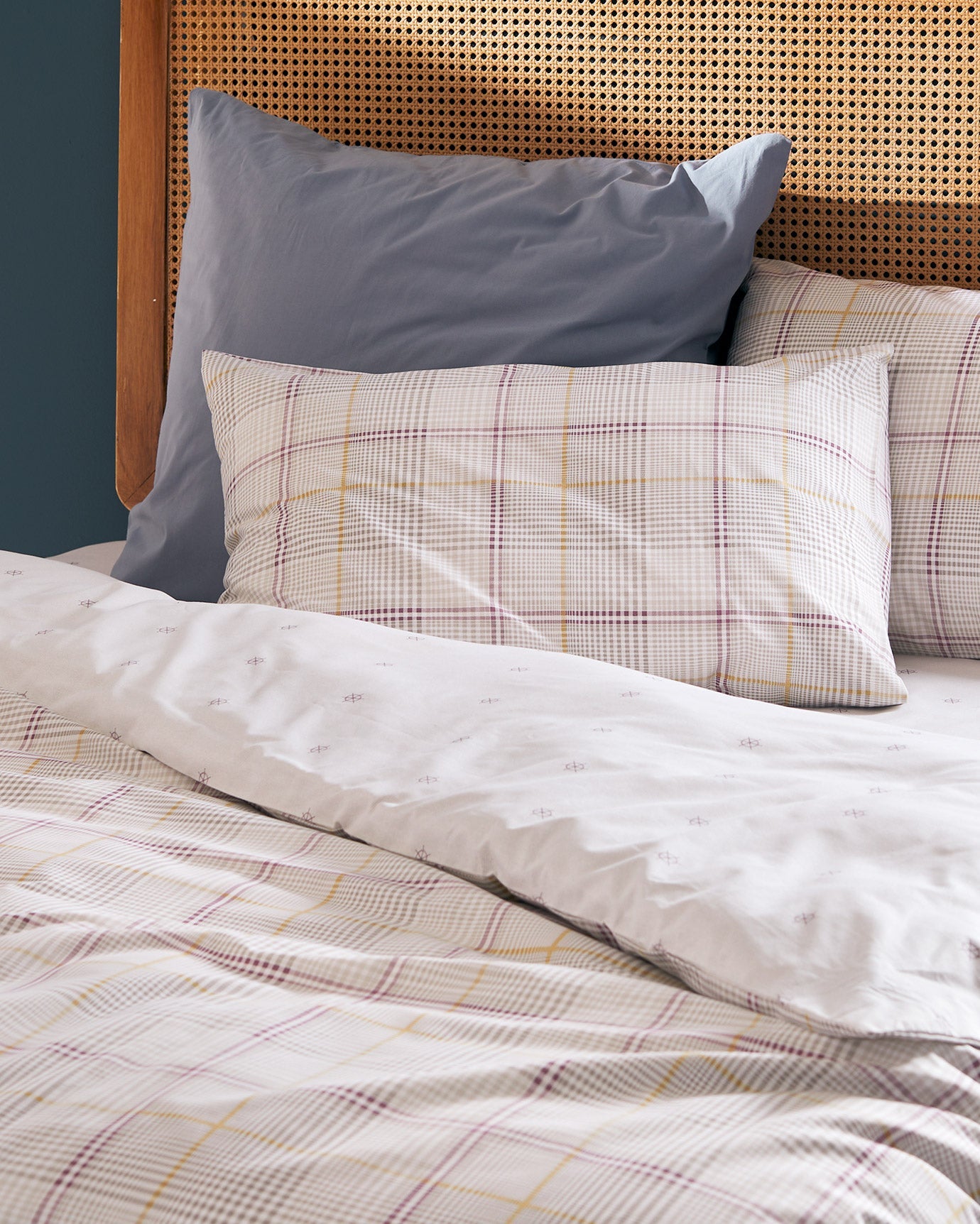 Fontaine King Size Fitted Duvet Cover Set - Ranforce Patterned - Madame Coco JO