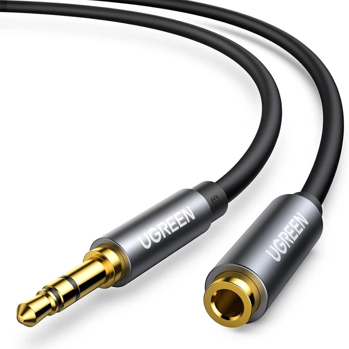 UGREEN 3.5mm Male to 3.5mm Female Extension Cable 5m (Black)