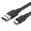UGREEN USB-A 2.0 to USB-C Cable Nickel Plating 1m (Black)
