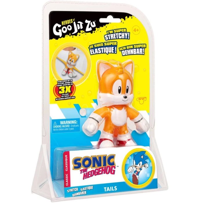Moose Heroes of Goo Jit Zu Sonic the Hedgehog Stretch Tails