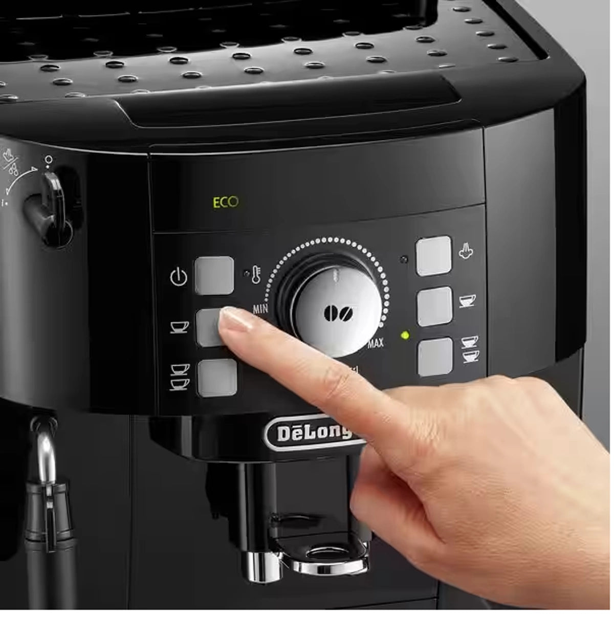 Delonghi Espresso Machine Magnifica S 15-bar 1.8L capacity with Coffee Grinder Black