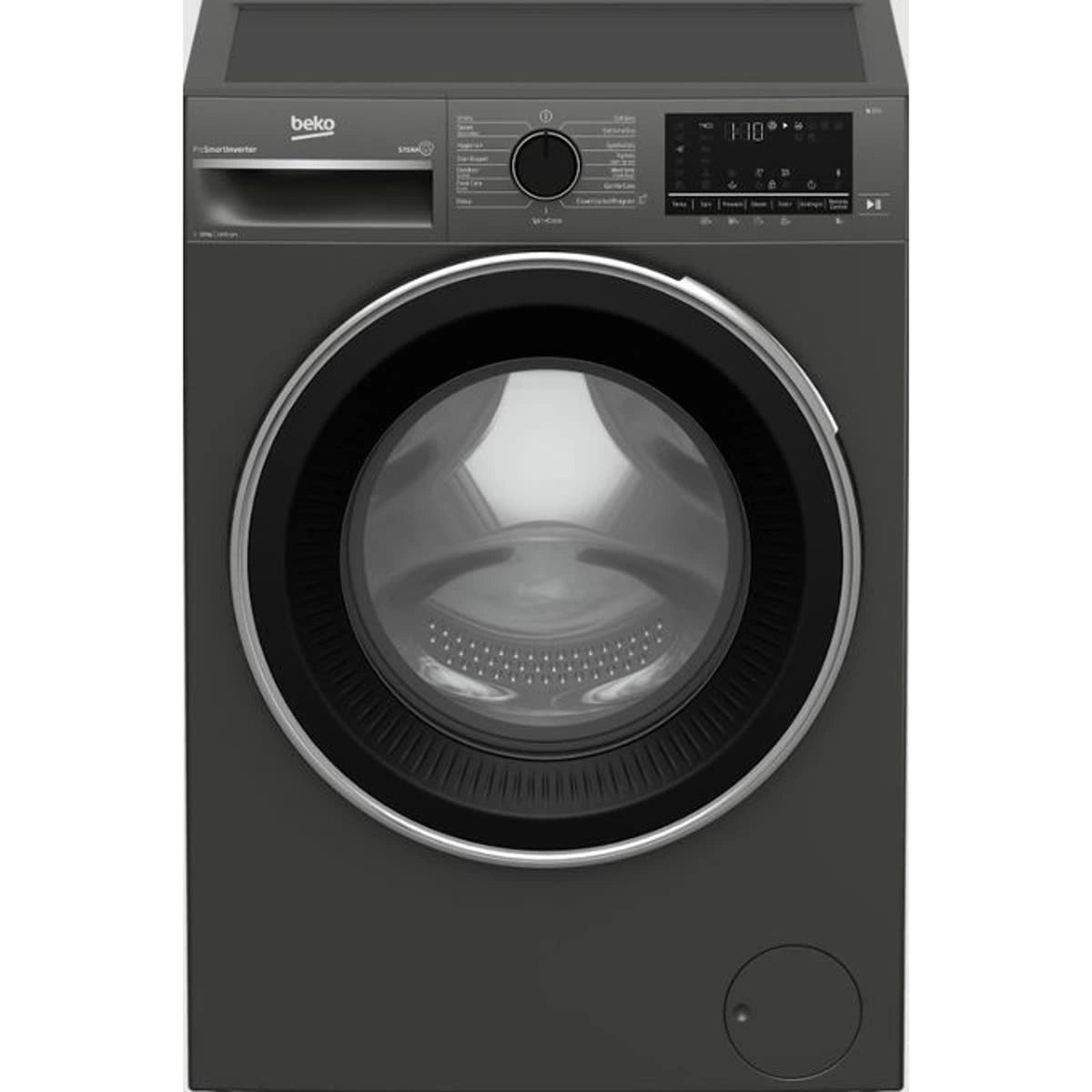 Beko 10kg Washing Machine – Manhattan Gray 1400 RPM A