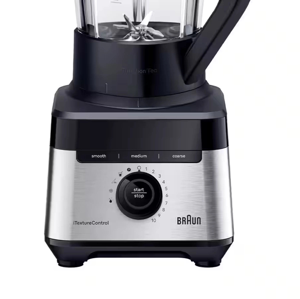 Braun PowerBlend 7 Blender 1400W 2L Glass 10 Speeds & Pulse iTextureControl – Black (JB7551BK)