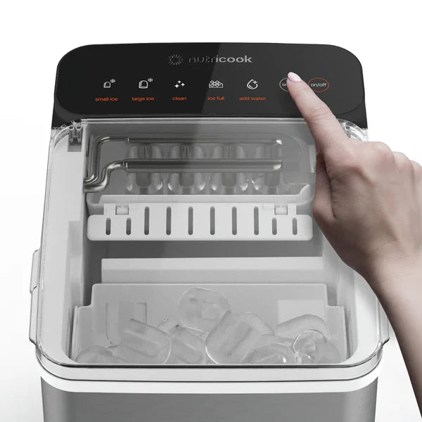 NutriCook NC-ICY510S Icy Bullet Ice Maker – Silver