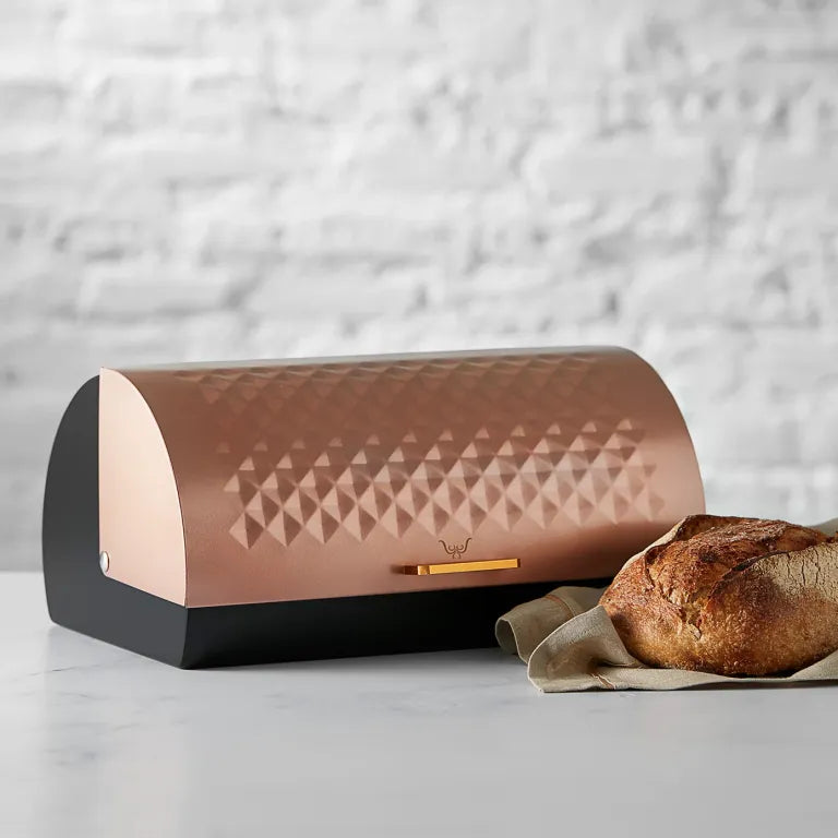 KARACA Bronze Bread Keeper – Stylish Kitchen Storage