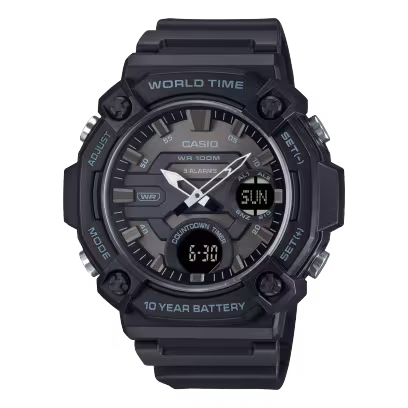 CASIO AEQ-120W-1B MEN WATCH