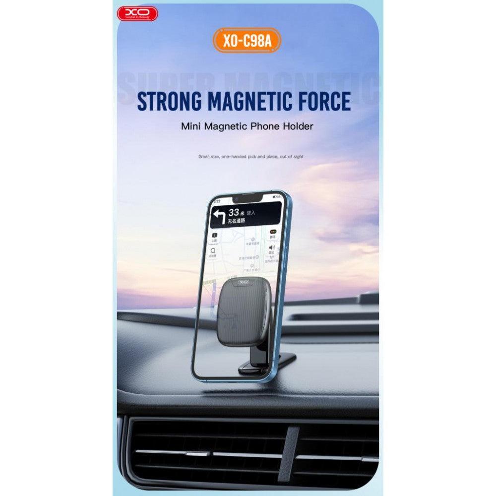 XO C98B Magnetic mobile phone holder in car center console