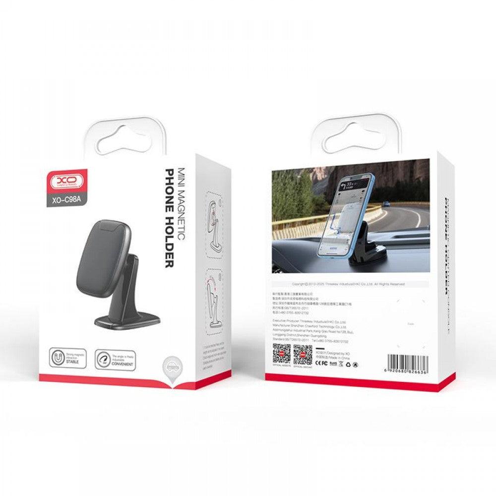 XO C98A Magnetic mobile phone holder in car center console