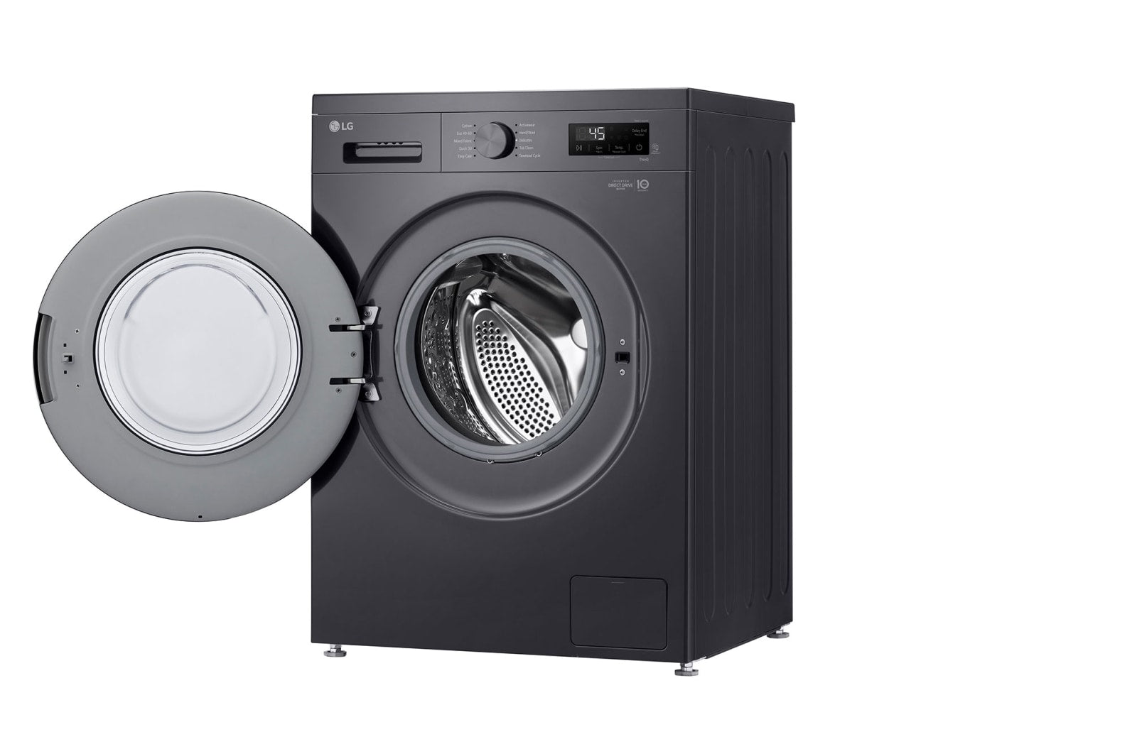 LG Front Load Washing Machine 8kg - AI Direct Drive, Smart Diagnosis - Silver
