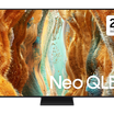 Samsung QA85QN70FAUXTW 85 inch Neo QLED 4K Smart TV Black — Front View
