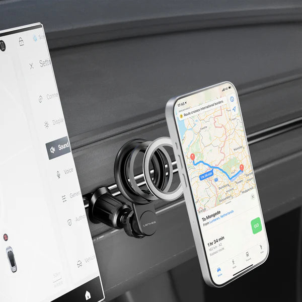 Lenyes CR183 M-safe Magnetic 360° Rotating Car Phone Holder