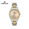 Daniel Klein DK.1.13492-4 Women's Analog Watch - Silver & Gold, Pink Dial