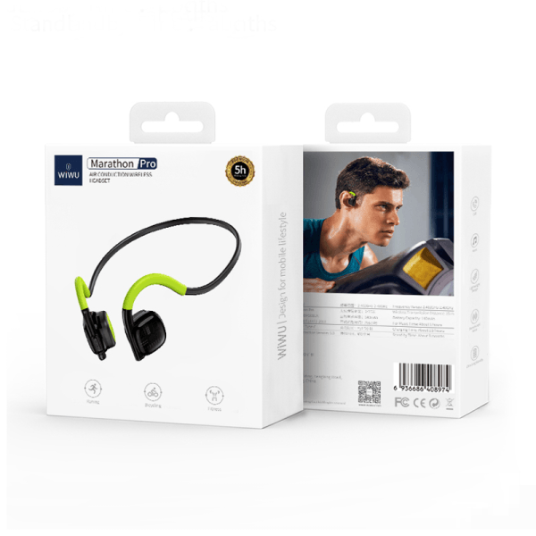 WIWU Marathon Pro Air Conduction Wireless Headset