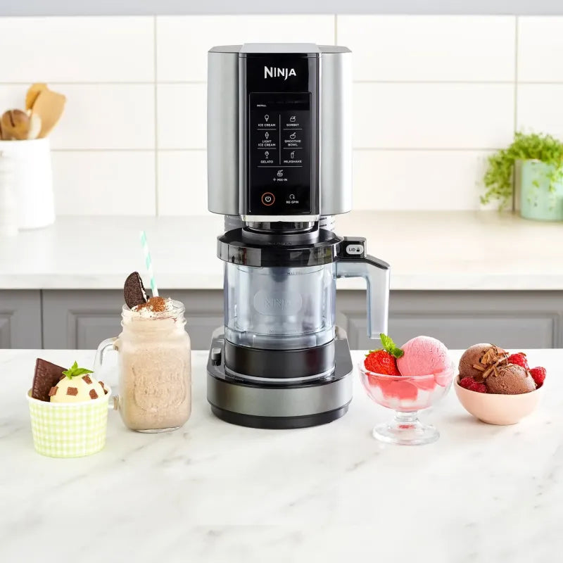 Ninja CREAMi NC300UK Ice Cream & Frozen Dessert Maker – 7 Programs