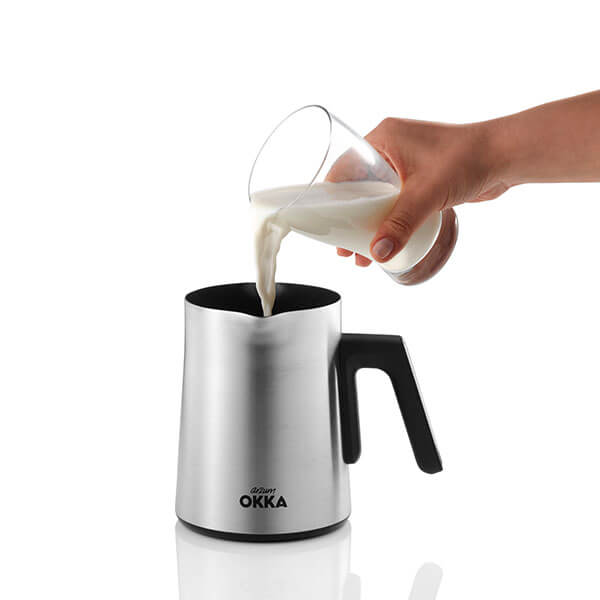 Arzum Okka Rich Moka Pot - 3-Cup Coffee Maker Frothing