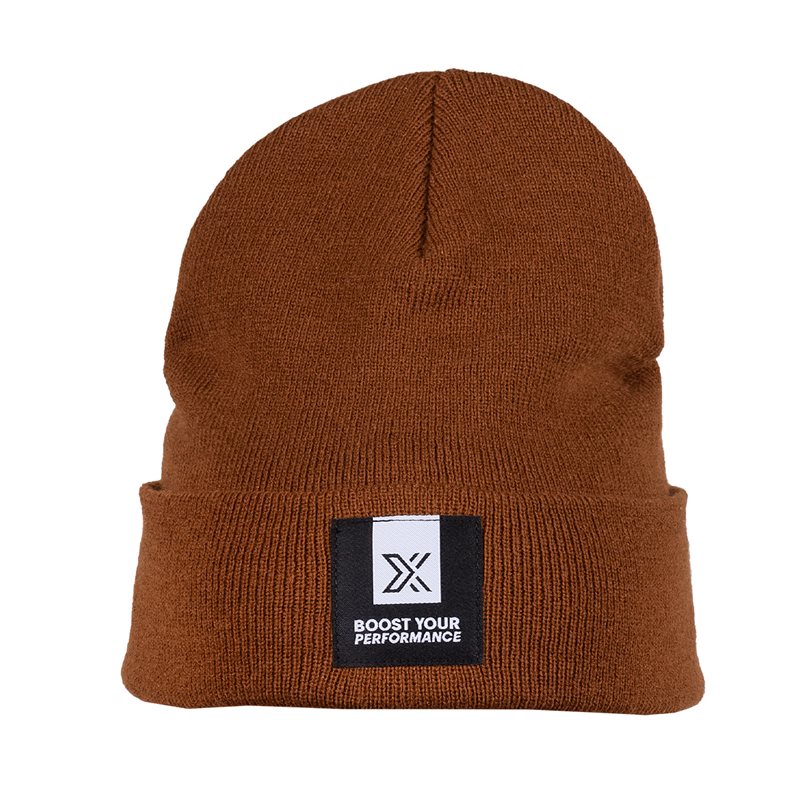 PATCH BEANIE Brownie – Warm & Stylish Winter Hat