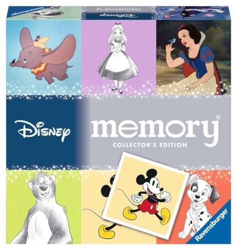 Ravensburger Disney Collector's Memory Training Game for Ages 6