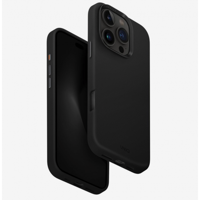 UNIQ HYBRID IPHONE 16 PRO (2024) 6.3 MAGCLICK MAGCLICK CHARGING LYDEN - DALLAS BLACK