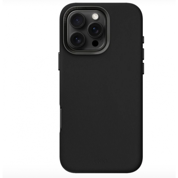 UNIQ HYBRID IPHONE 16 PRO (2024) 6.3 MAGCLICK MAGCLICK CHARGING LYDEN - DALLAS BLACK