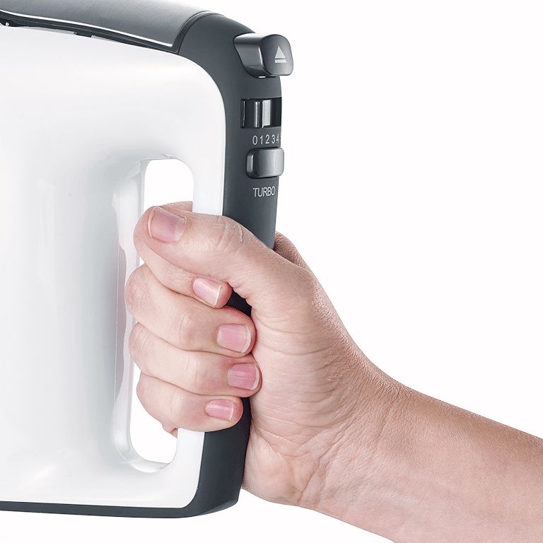Severin Hand Mixer - 400W 5 Speed Levels Stainless Steel