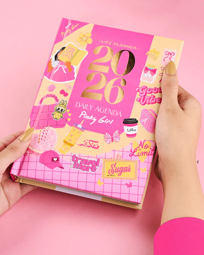 Mofkera Agenda Only 2026 - Pinky Girl