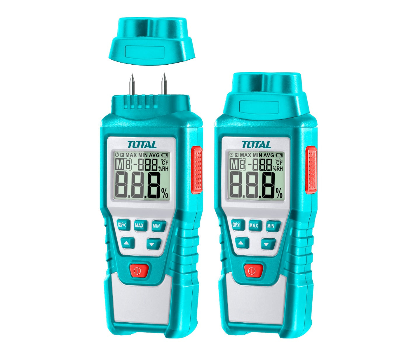 Total TETWM01 Wood Moisture Meter – 2% to 70% Measurement Range
