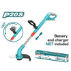 Total 300mm Grass Trimmer Without Battery & Charger