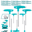 Total 8-Piece T-Handle Nut Driver Set (THHW80836)