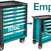 Total 7-Drawer Mobile Tool Cabinet – Comprehensive Tool Organization