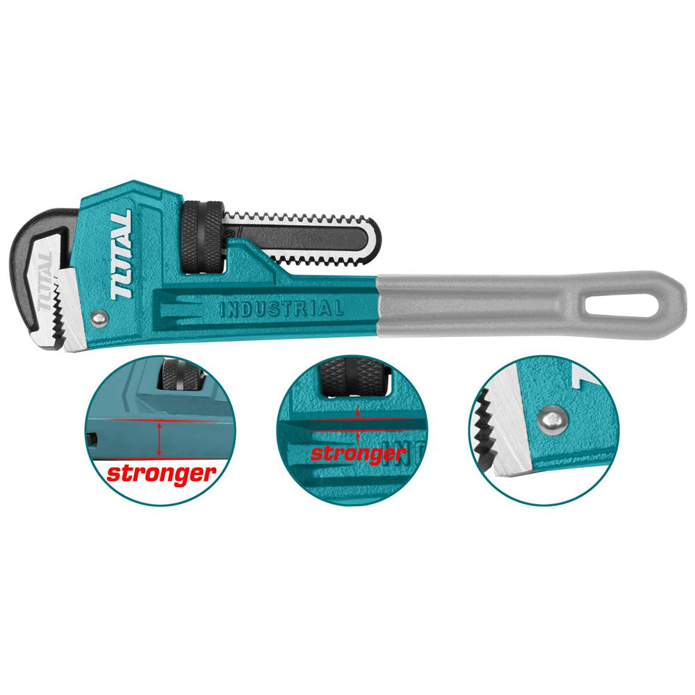 Total 10" Pipe Wrench (THT171006) – Strong and Easy Pipe Handling