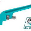 Total Offset pipe wrench 14″ (THT373146)
