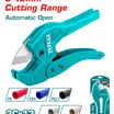 TOTAL PVC Pipe Cutter 3–42mm | Durable Aluminum Body