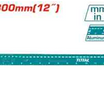 TOTAL 30cm Ruler (TMT633002) – Precision & Durability